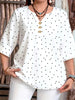 Ivy Redmond | Polka Dot Half Sleeve Blouse For Women