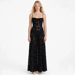 Imogen Fairbanks | Sheer Lace Maxi Dress For Women