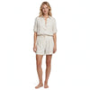 Ruby Sheffield | Linen-Blend Shorts and Top Set For Women