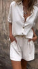 Ruby Sheffield | Linen-Blend Shorts and Top Set For Women