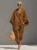 Cleo Fairhurst | Relaxed Batwing Two-Piece Set For Women