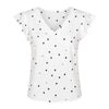 Bridget Callahan | Puff Sleeve V-Neck Blouse For Women