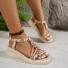 Aisling Delaney | Boho Braided Flat Sandals For Women