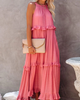 Harper Fletcher | Tiered Maxi Dress With Ruffle Detail