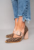 Bianca Hollis | Leopard Print Buckle Heels For Women