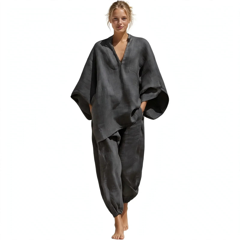 Cleo Fairhurst | Relaxed Batwing Two-Piece Set For Women