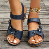 Elise Sheridan | Wedge Sandals With Floral Detail For Women