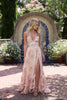 Olivia Redmond | Floral Halter Maxi Dress For Women