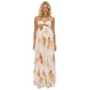 Phoebe Marchant | Halter Maxi Dress With Floral Print For Women
