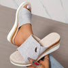 Marina Beckett | Woven Espadrille Wedge Sandals For Women