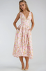 Matilda Renshaw | Floral V-Neck Summer Dress For Women