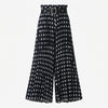 Poppy Sutton | Wide-Leg Trousers With Polka Dot Print For Women