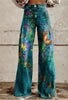 Charlotte Whitfield | Wide-Leg Pants With Floral Print For Women