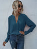 Isobel Radley | Pleated V-Neck Blouse For Women