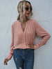 Isobel Radley | Pleated V-Neck Blouse For Women