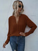 Isobel Radley | Pleated V-Neck Blouse For Women