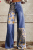 Charlotte Whitfield | Wide-Leg Pants With Floral Print For Women