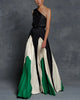 Eve Sutherland | One-Shoulder Pleated Maxi Dress For Women