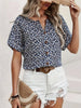 Grace Delaney | Floral Print Blouse With Button Detail