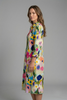 Women's Elegant Boho Dress with Button Front for Casual Wear