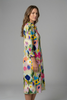 Women's Elegant Boho Dress with Button Front for Casual Wear