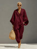 Cleo Fairhurst | Relaxed Batwing Two-Piece Set For Women