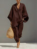 Cleo Fairhurst | Relaxed Batwing Two-Piece Set For Women