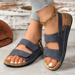 Olivia Sheldon | Adjustable Strap Comfort Sandals For Women