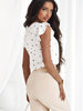 Bridget Callahan | Puff Sleeve V-Neck Blouse For Women